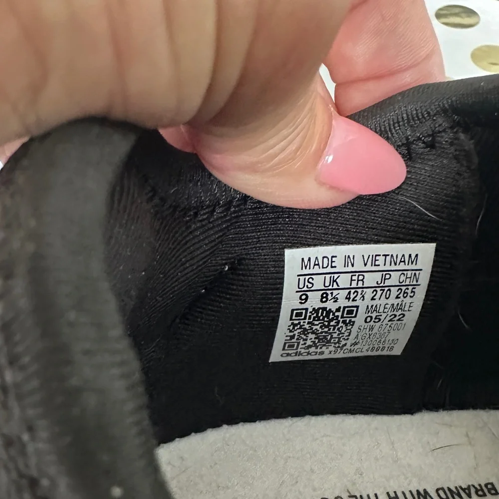 Adidas NMD Men's Black and White Sneakers
